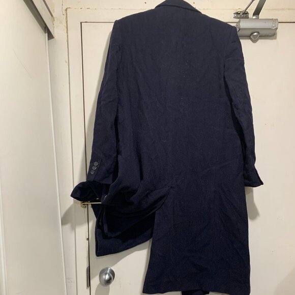 NEW VINTAGE AQUASCUTUM OF LONDON WOOL TRENCH COATS SIZE L - Picture 4 of 16